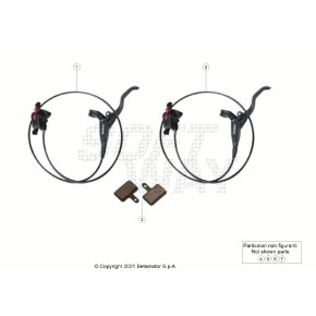 IMPIANTO FRENO POSTERIORE - 038.36.001.80.00
