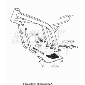SUPPORTO MOTORE BLACK EVO 2T - 032.31.168.40.72
