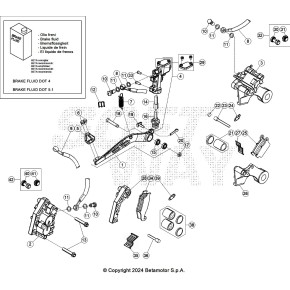 PINZA FRENO ANTERIORE - 049.36.003.00.00
