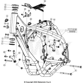 ATTACCO MOTORE RX 4T - 049.32.020.50.00
