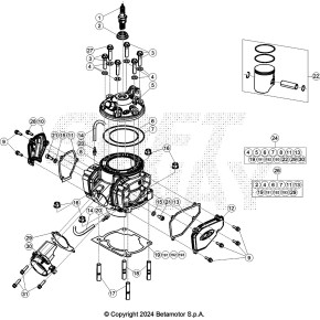 CILINDRO - KIT D66,4 -B - 026.11.074.82.0B
