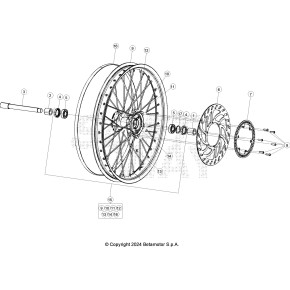 RUOTA ANTERIORE ALP 4.0 4T - 034.41.007.00.00
