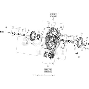 CORONA TRASMISSIONE SECONDARIA Z43 - 034.42.003.00.00
