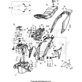 PARAFANGO POSTERIORE WHITE - 034.43.018.00.51