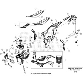 DECALCO CERCHI XTRAINER 2T - 054.43.012.82.00