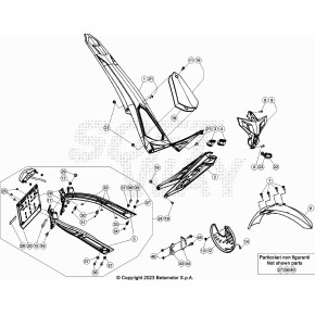PARAFANGO ANTERIORE WHITE EVO FACTORY MY - 007.43.265.81.11