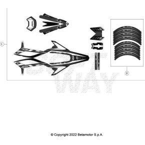 DECALCO SERIE COMPLETA RR 2T RACING 2 - 046.43.037.82.00