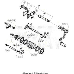 CAMMA CAMBIO EVO 2T - 004.05.001.80.00