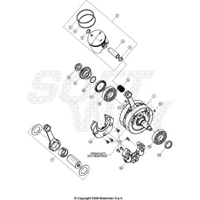 PISTONE MOTORE D72,5 - B - 033.02.008.80.0B