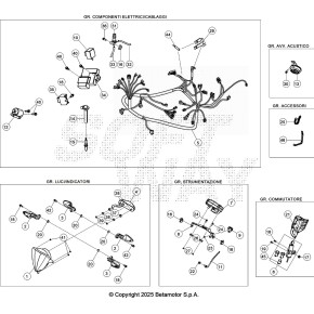 STRUMENTO DIGITALE - MOTARD RED RR 2T - 046.40.022.82.97