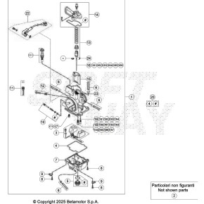 CARBURATORE COMPLETO - 035.12.024.82.00