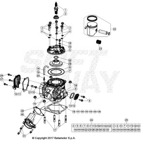 CILINDRO - KIT D54 -A - 035.11.055.82.0A