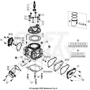 CILINDRO - KIT D67,4 -A - 026.11.080.82.0A