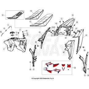 PARAFANGO POSTERIORE WHITE RX - 049.43.024.00.51