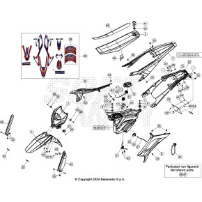 DECALCO SERIE COMPLETA - MOTARD RR 4T - 043.43.066.82.00