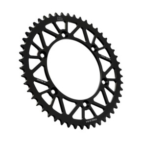 Corona JT ergal RACELITE nera - 50 denti - JTA822.50N