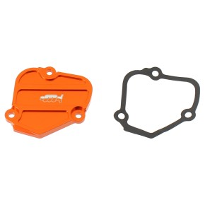 Coperchio valvola di scarico lato sinistro - KTM - Arancione - AV3250A