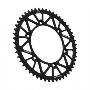 Corona JT ergal RACELITE nera - 52 denti - JTA822.52N