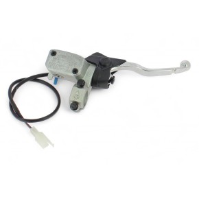 Pompa freno anteriore BREMBO con interruttore stop e cavo - ø pistone 9mm, interasse leva 19mm - BR767774