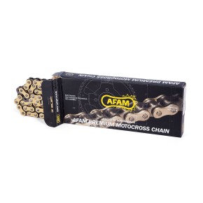 Catena AFAM 520 MR2 - 118 maglie - Oro/nero - A520MR2118G
