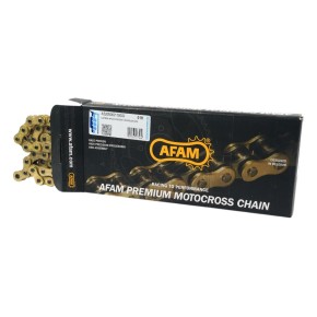 Catena AFAM 520 MX6 - 118 maglie - Oro - A520MX6118GG