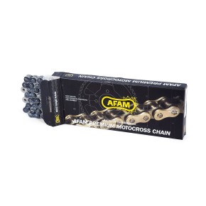 Catena AFAM 520 MX6 - 118 maglie - Nero/cromato - A520MX6118K