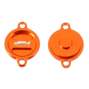 Coperchio filtro olio - KTM - Arancione - AV3288A