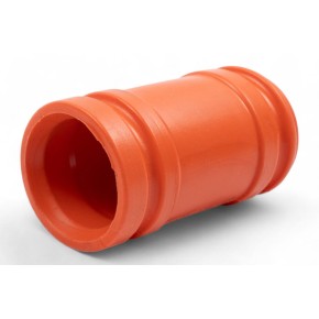 Manicotto silenziatore in gomma arancione - ø interno29mm, lunghezza 70mm - AV3451A