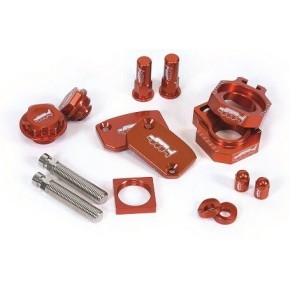 Kit particolari in alluminio - KTM - Arancione - AVK009