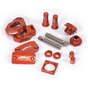 Kit particolari in alluminio - KTM SX 125/150 14-15 - Arancione - AVK013