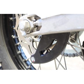Protezione disco freno posteriore AXP - GASGAS HUSQVARNA KTM SHERCO - Nero - AX1413