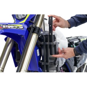 Protezioni radiatori AXP in HDPE (polietilene ad alta densità) - SHERCO - Nero - AX1767