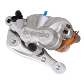 Pinza freno anteriore BREMBO con staffa e pastiglie - ø pistoni 24mm, interasse fori 95mm - BR360130