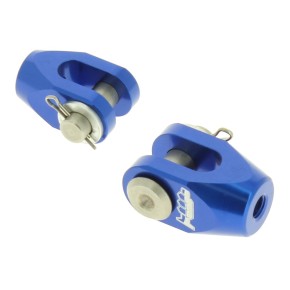 Cavallotto per asta freno posteriore - BETA TM YAMAHA - Blu - CFP002B