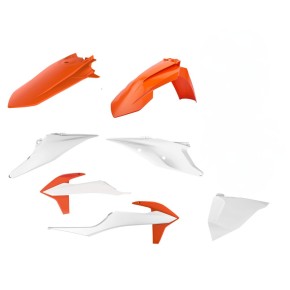 Kit plastiche KTM Arancione16/Bianco20 - CM91231
