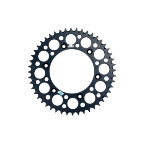 Corona ergal autopulente "serie R" nero - 48 denti - CO3664.48N