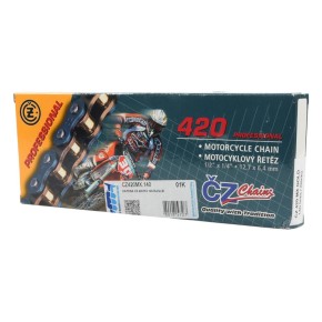 Catena CZ 420 MX - 140 maglie - Oro - CZ420MX.140