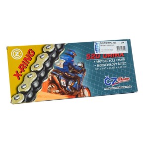 Catena CZ 520 M - 120 maglie - Oro - con X-ring - CZ520ORMXG.120
