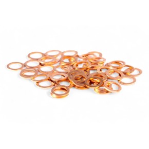 Rondelle in rame 14x20x1.5mm (50 pezzi)