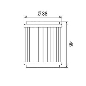 Filtro olio HI-FLO - HF141