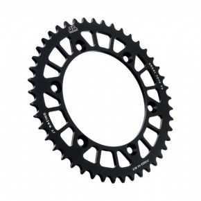 Corona JT ergal RACELITE nera - 45 denti - JTA822.45N