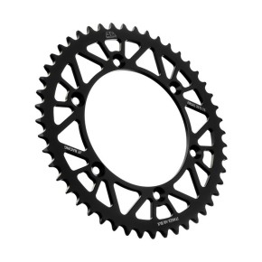 Corona JT ergal RACELITE nera - 48 denti - JTA822.48N