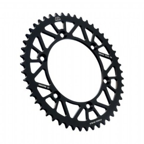 Corona JT ergal RACELITE nera - 49 denti - JTA822.49N