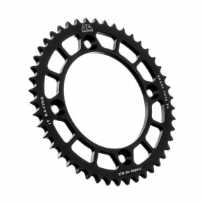 Corona JT ergal RACELITE nera - 46 denti - JTA895.46N