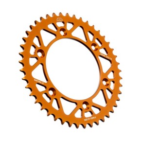Corona JT ergal RACELITE arancione - 45 denti - JTA897.45A