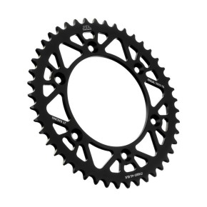 Corona JT ergal RACELITE nera - 45 denti - JTA897.45N