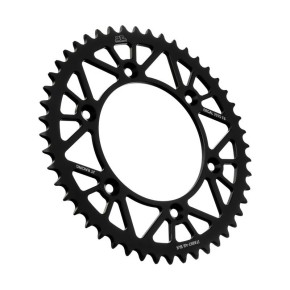 Corona JT ergal RACELITE nera - 48 denti - JTA897.48N