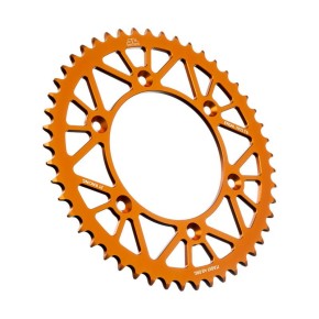 Corona JT ergal RACELITE arancione - 49 denti - JTA897.49A