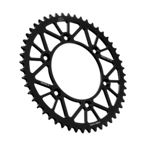 Corona JT ergal RACELITE nera - 51 denti - JTA897.51N