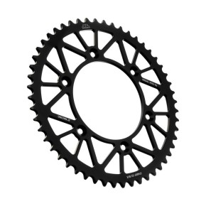 Corona JT ergal RACELITE nera - 52 denti - JTA897.52N